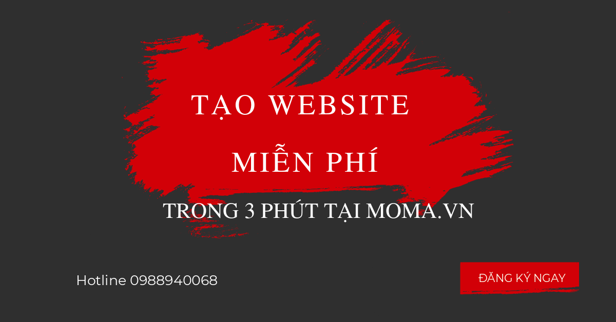 Tạo website miễn phí trong 3 phút seo top google trong 24h